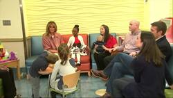 Melania Trump visits children's hospital Instructional Video