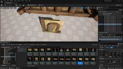 Building Medieval Worlds - Unreal Engine 5 Modular Kitbash - Working on a Small 3D Hut from Roof Downwards Instructional Video