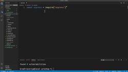 Serving Products – Back-end Routes Instructional Video