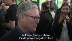 Starmer criticises Tories for 'wheeling out the architect of chaos and division' Boris Johnson News Clip