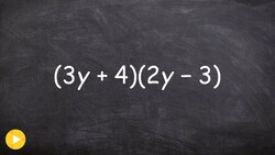 Multiplying Two Binomials Using Box Method - Math Tutorial Instructional Video