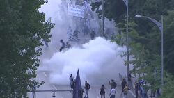 Tear gas deployed as Greeks protest against Macedonia name change News Clip