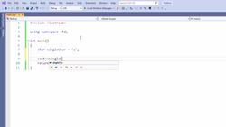 C++ Developer - Variables and Data Types - Part 2 Instructional Video