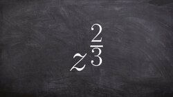 Learn how to write an exponent with a rational power as a radical Instructional Video