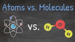 Atoms and Molecules - what is the difference?? Instructional Video