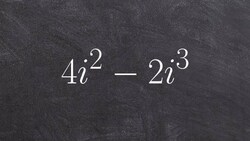 Simplifying a complex expression and putting it in standard form Instructional Video