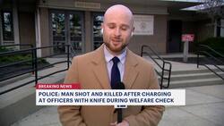 Suffolk police: Man who charged at police with knife fatally shot by officers News Clip