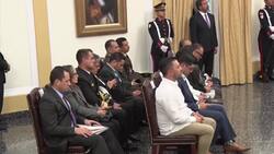 New Guatemala president visits El Salvador News Clip