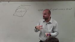 Learn how to determine the volume of a sphere Instructional Video