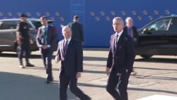 CLEAN : NATO member leaders arrive for the last day of summit in Madrid News Clip