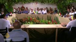 Colombia, Brazil leaders vow to protect Amazon rainforest News Clip