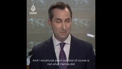 Journalist challenges US gov't to condemn Gaza siege News Clip