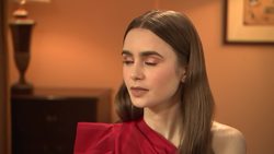 'Les Miserables' stars Collins, Oyelowo, West admire writer Andrew Davies and imagine their lives at age 82 News Clip