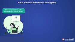 Docker Certified Associate Certification Training Course - Basic Authentication on Docker Registry Instructional Video