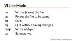 Linux Administration Bootcamp: Go from Beginner to Advanced - Editing Files in Vi Instructional Video
