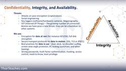 CISSP® Certification Domain 1 Security and Risk Management Video Boot Camp for 2022 - The CIA Triad - Part 1 - Confidentiality, Integrity, and Availability Instructional Video