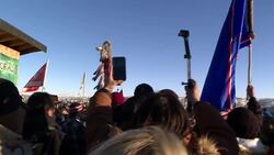 Victory Celebrations at Standing Rock News Clip