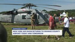 New York Air Show returns to Orange County airport News Clip