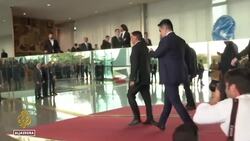 Lula's first day: Brazilian president meets with world leaders News Clip