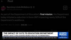 How Education Department cuts could impact students and schools News Clip