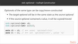 Type-Safe Interfaces with Modern C++ - std::optional – Basic Interface Instructional Video