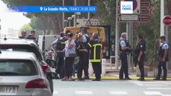 Manhunt under way after fire and explosion outside synagogue in southwest France Instructional Video