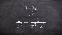 Simplifying complex fractions Instructional Video