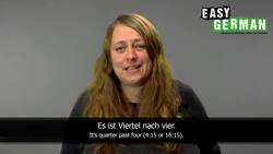 Telling the time in German Instructional Video