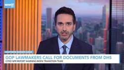 GOP Lawmakers Call For Documents From DHS News Clip