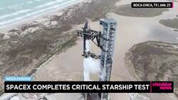 SpaceX Launches Successful Starship Run News Clip