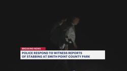 Police respond to witness reports of stabbing at Smith Point Beach News Clip