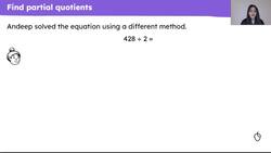 Divide a 3-digit by a 1-digit number using partitioning and representations (no remainders) Instructional Video