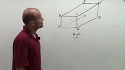 Given a line, name the two planes that intersect at the line Instructional Video