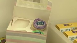 NHS Thank You Rainbows and Donations News Clip