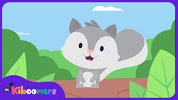 Gray Squirrel Song | The Kiboomers | Songs for Kids | Nursery Rhymes | Baby Songs | Kids Songs Instructional Video