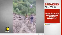 Jammu Kashmir Cloudburst: Cloudburst in J&K's Ramban District Kills Three, Rescue Ops Underway |WION News Clip