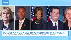 Pelosi Announces Impeachment Managers For Senate Impeachment Trial News Clip