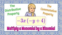 How to Multiply a Monomial by a Binomial | Algebra 1 | HS.A-APR.A.1 🖤💙 Instructional Video