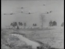 Air squadron and Billy Mitchell, 1920s Stock Footage