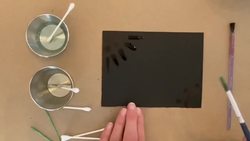 Bleach Painting Tutorial (On Colored Paper) Instructional Video
