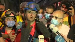 CLEAN : Lebanon: Chilean rescuers say several 'equipment' necessary in search of possible survivor News Clip