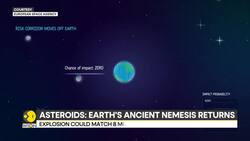 NASA increases collision chances, experts assure: no need for panic News Clip