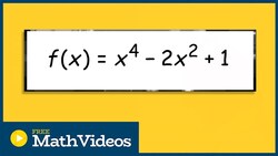 How to solve a polynomial to the 4th power by factoring Instructional Video