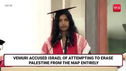 MIT Grad Wears Arab Headscarf; Torches Alma Mater’s Israel Ties In Viral Speech |Watch News Clip