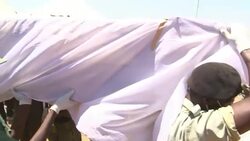 CLEAN : Tanzania buries the first victims of ferry disaster News Clip