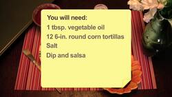 How to Make Tortilla Chips Instructional Video