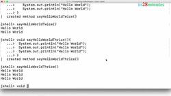 Java Programming for Complete Beginners - Java 16 - Step 02 - Introduction to Java Methods - Exercises and Puzzles Instructional Video