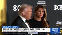 Trump claims Zelenskyy hasn't read US-backed peace plan News Clip