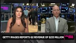 Getty Images CEO on Q2 Results, Growing Video Business News Clip