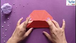 Origami diamond Instructional Video